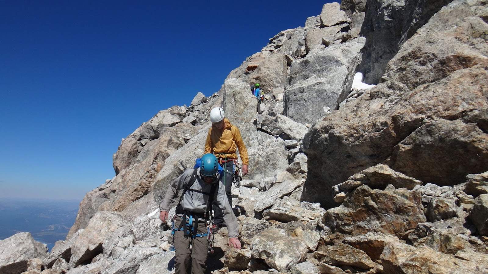 WYOMING WHISKEY Grand Teton Climbing Conditions July 24, 2016 UXM & OS