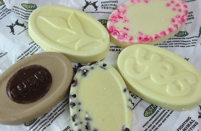 A picture of Lush massage bars