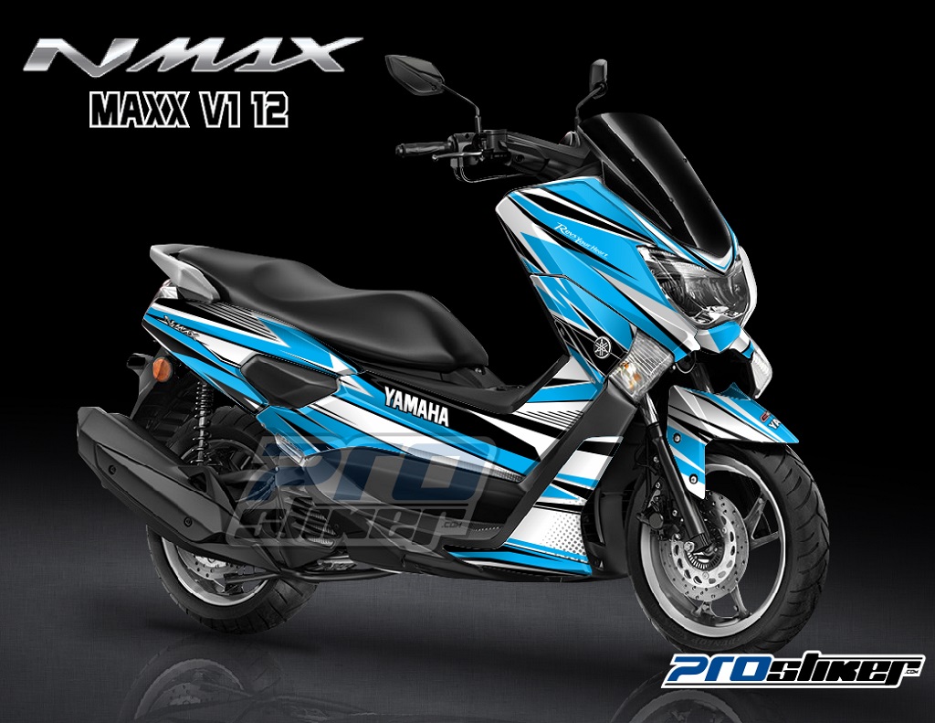 Striping Yamaha Nmax Modifikasi Full Body: Striping Nmax Full Body