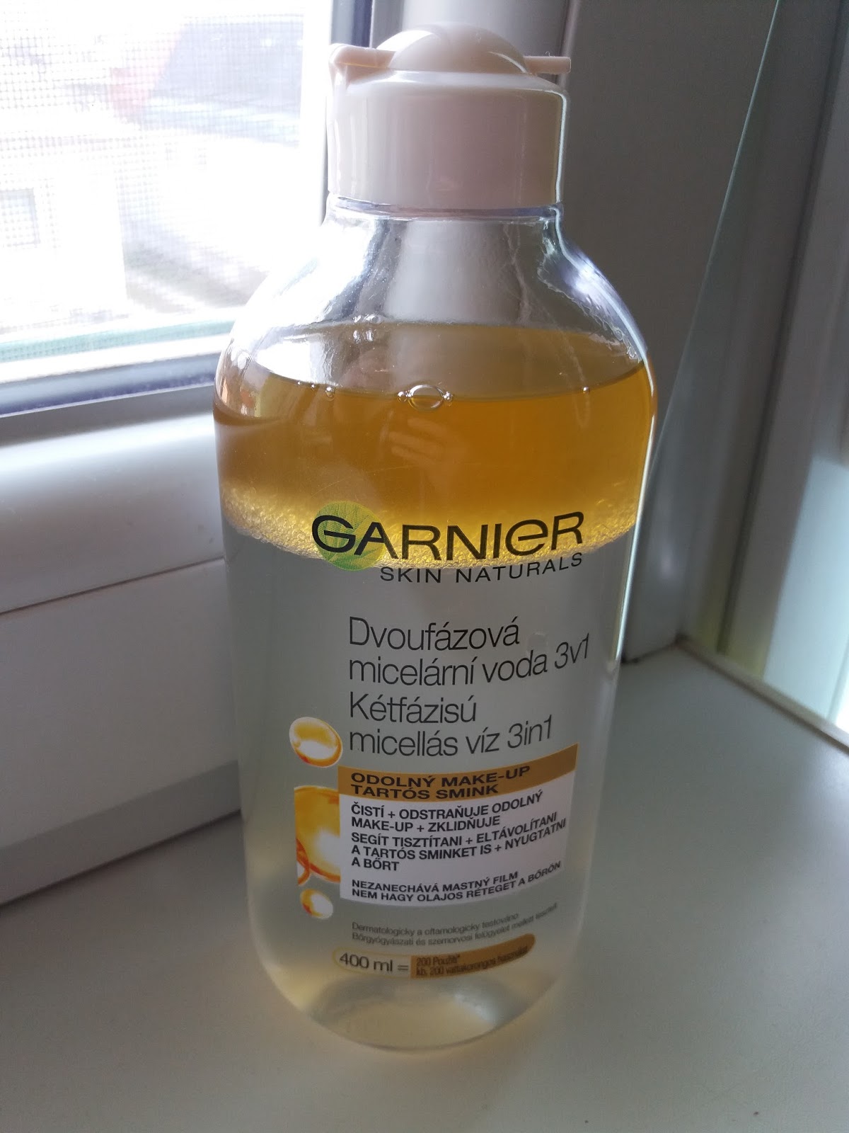 Simplicity Life: Recenzia / Garnier - micelárna voda 3v1