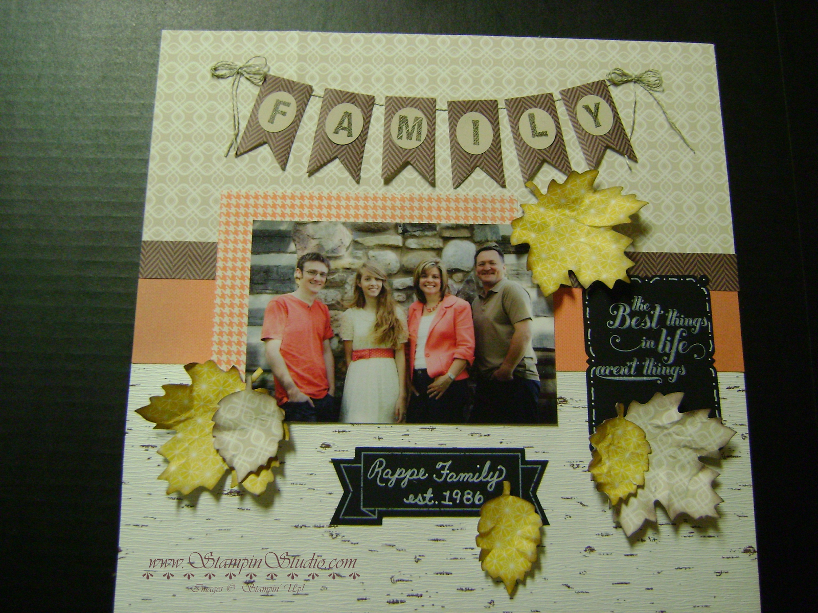 Family Scrapbook Layouts