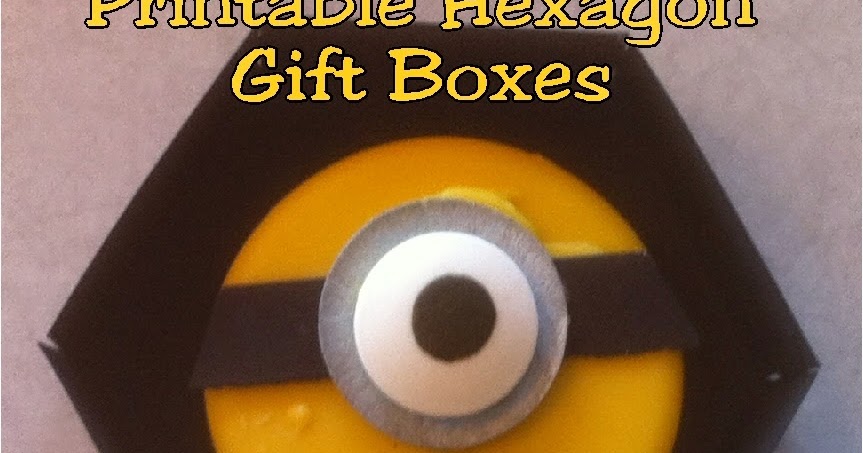 Printable Hexagon Gift Boxes