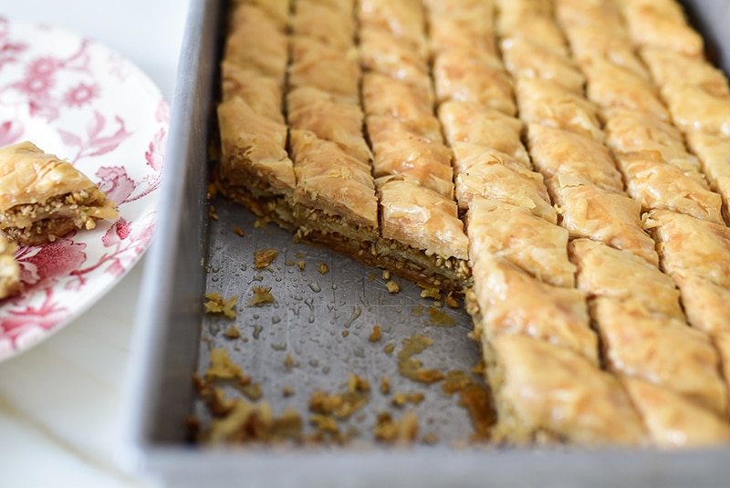 NutFree Baklawa Recipe LEBANESE RECIPES