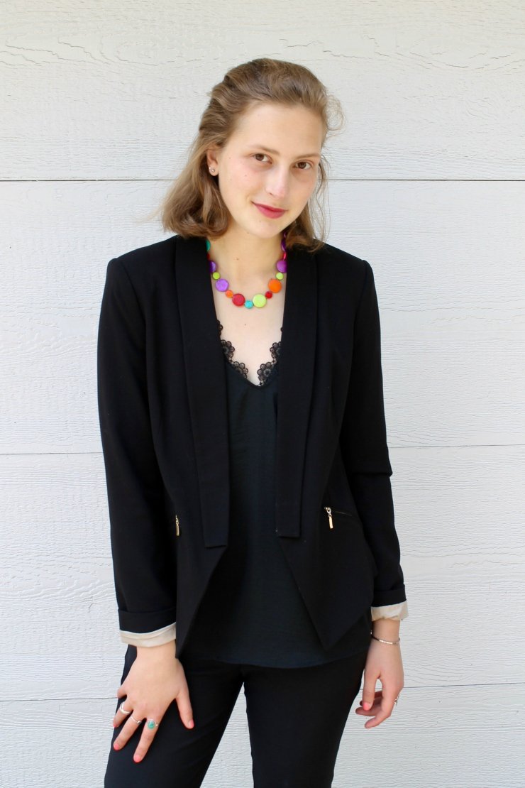 Pantsuit for wedding outfit inspiration