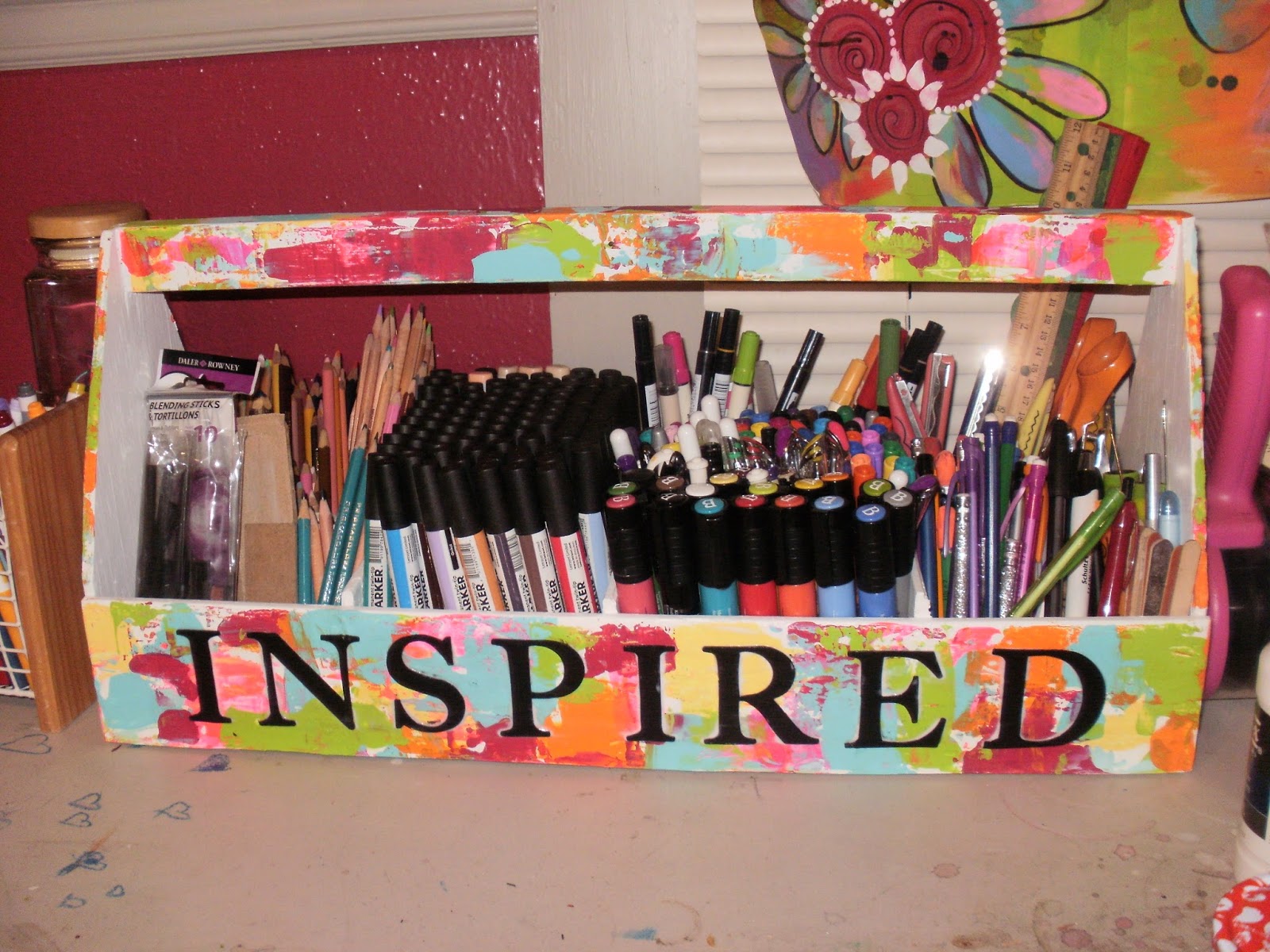 Creative Paint & Paper Art Caddy