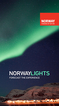 NorwayLights – la nueva aplicación móvil para buscar las auroras boreales