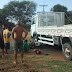 Motorista de caminhão tenta cruzar rodovia PB 420 e provoca acidente matando popular da cidade de Cachoeira dos Índios