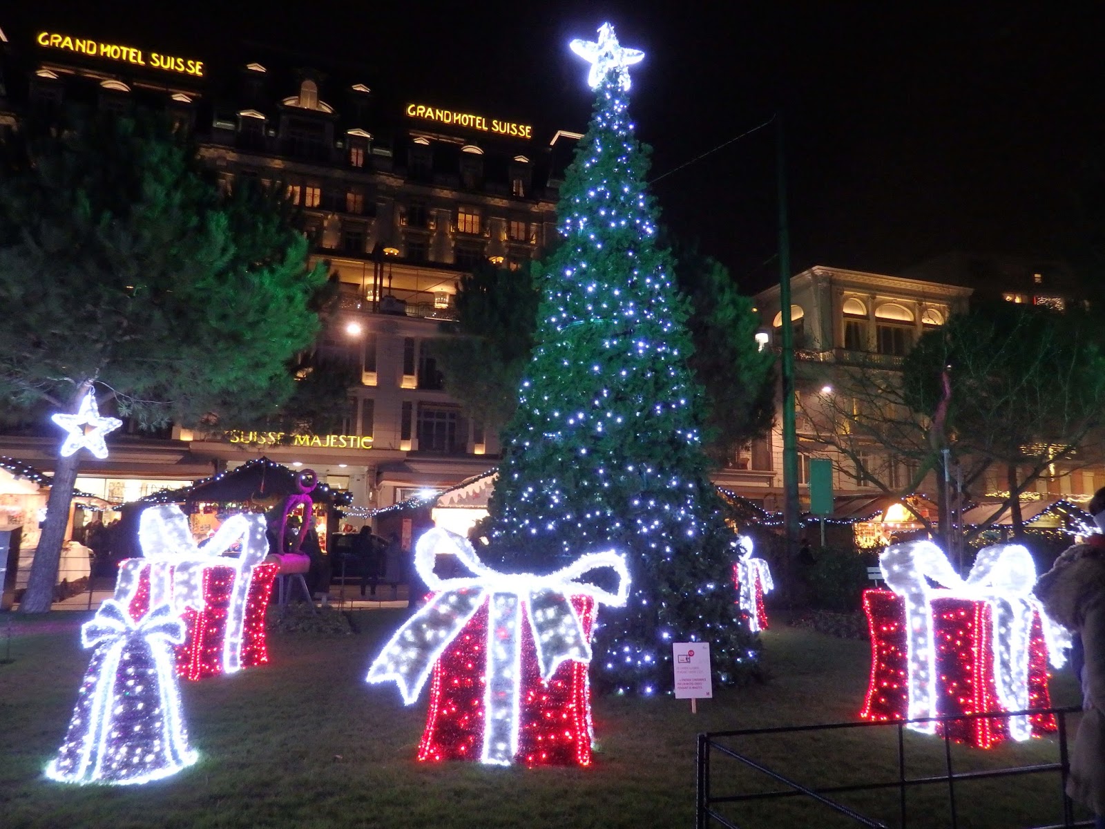 Weekend en Suisse le marché de Noël de Montreux And so my dreams came true
