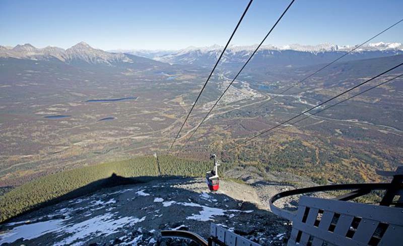 Jasper Skytram in Jasper, Alberta