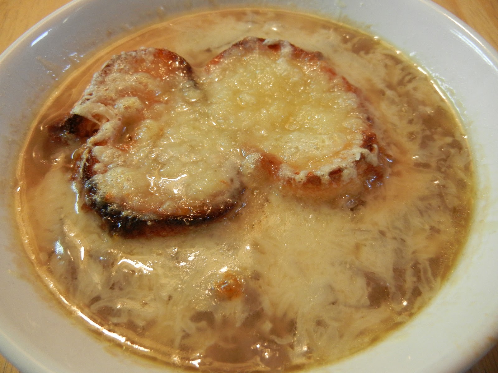 From My Southwest Kitchen: Cheese-Topped Onion Soup