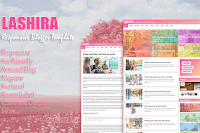 Lashira Responsive Blogger Template
