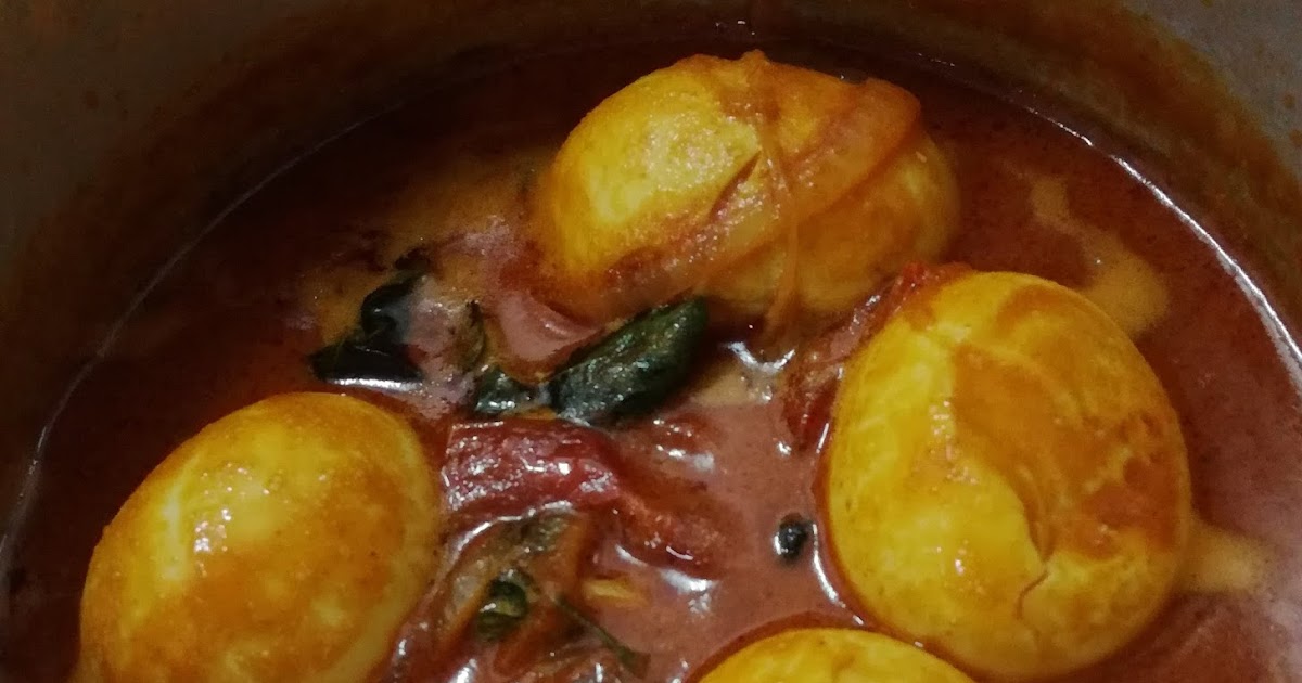 Resepi Mudah Gulai Telur  KhatyAiman