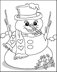 Disney Coloring Pages: Snowman Coloring Pages for Kids
