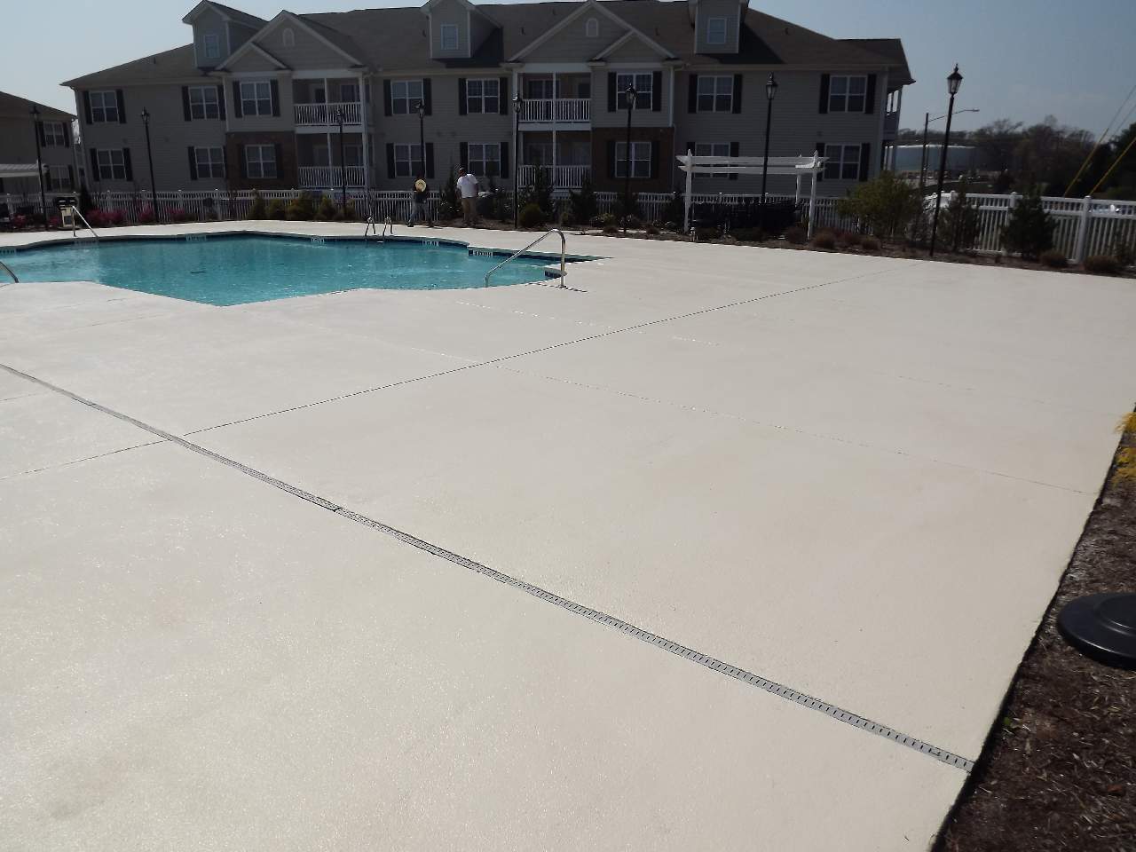 Atlantic Coast Concrete Pool Deck Resurface and Stain