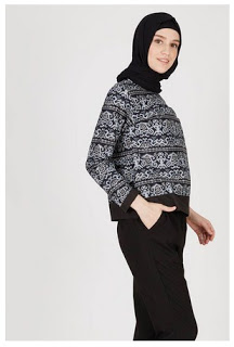 Model baju batik muslim modern untuk kerja Model baju batik muslim modern untuk kerja