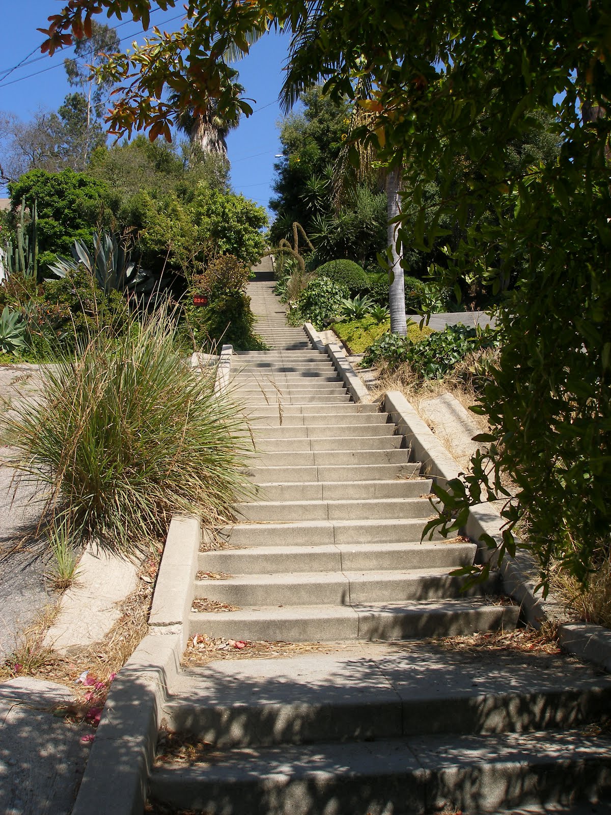 Los Angeles Climbing the Hidden Stairways Staircases in Silver Lake