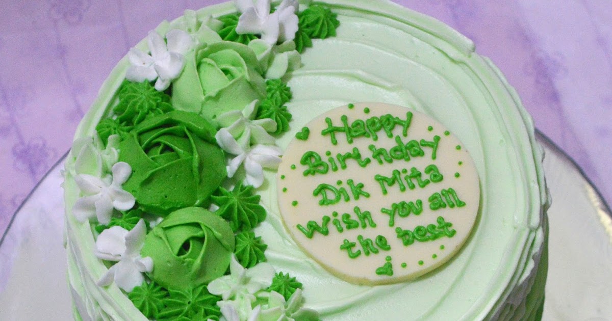 [Birthday Cake Jogja] Ombre Ruffle Cake Mba Dyah Jogja Home Made Cake