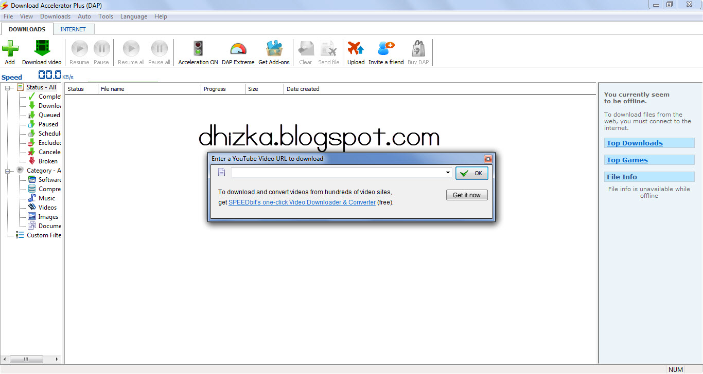 Download Accelerator Plus 10 + Crack