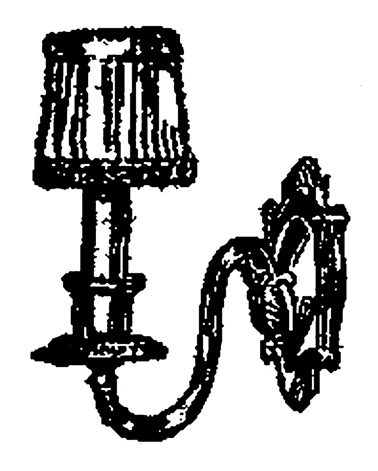 Antique Images Vintage Decorative Porch Light Clip Art Image Transfers