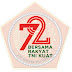Logo Resmi HUT TNI ke 72 dan tema untuk Baliho Spanduk Umbul-Umbul