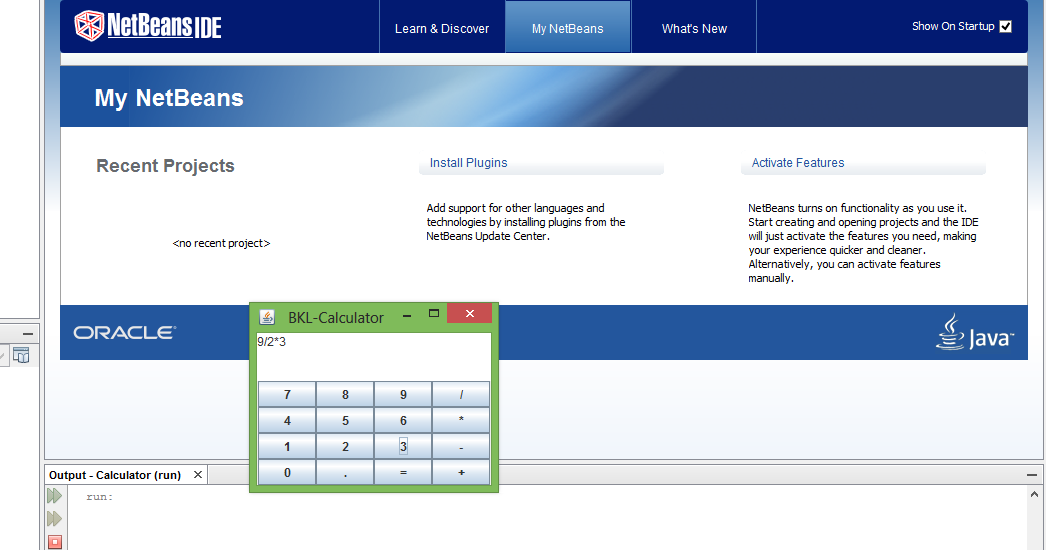 Simple Calculator Project in JAVA Electronic Freaks