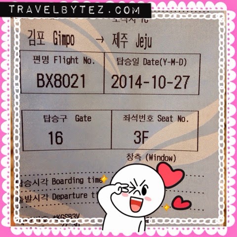 Air Busan: from Seoul (Gimpo Airport) to Jeju