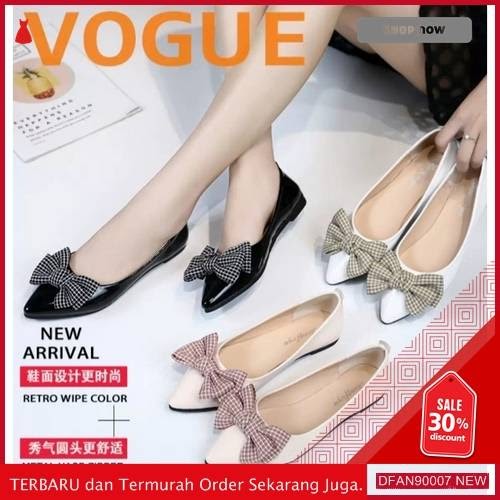 JUAL DFAN90007S89 SEPATU N SANDAL SD24x089 WANITA FLATSHOES TERBARU BMGShop