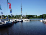 de-a lungul estuarului in Rostock