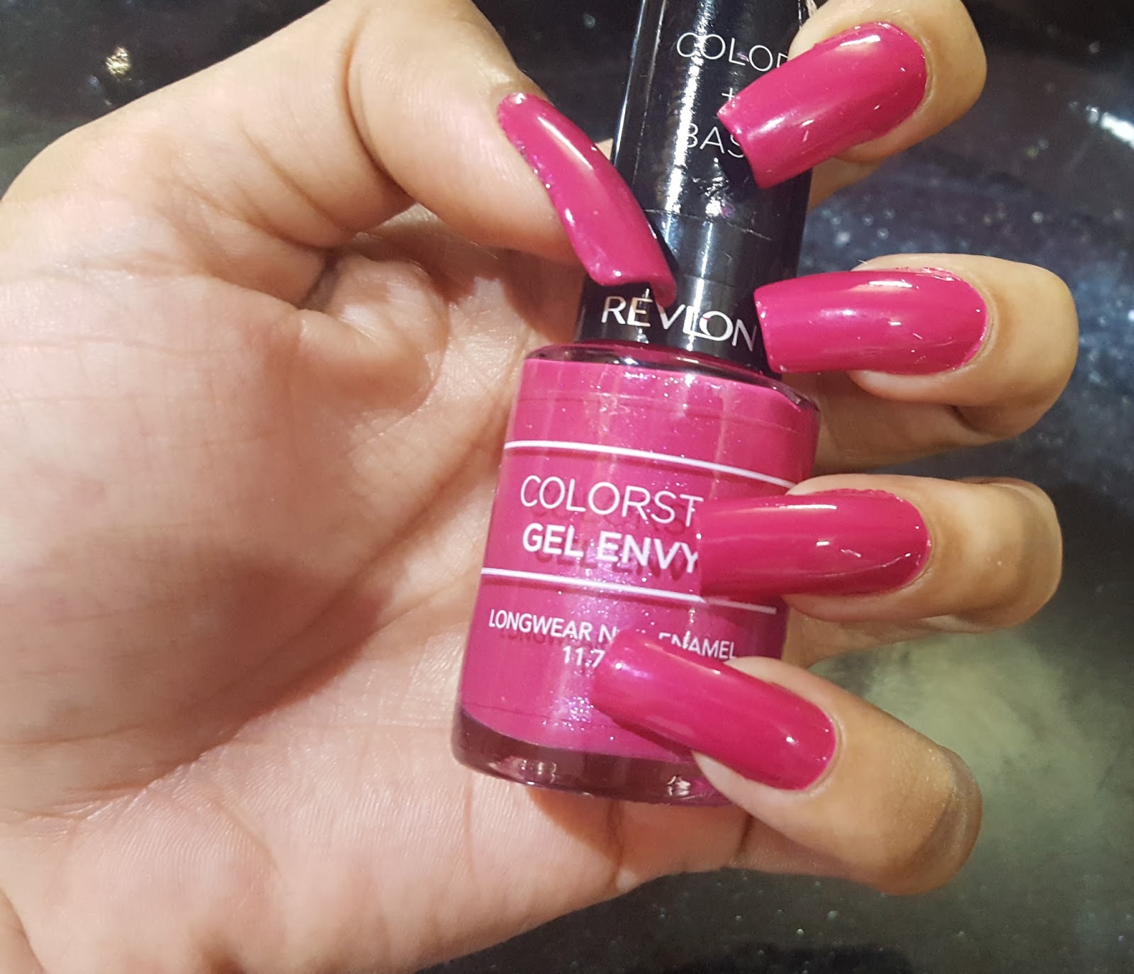 Ahoy! Nails!! Revlon Colorstay Gel Envy Royal Flush 400 Swatch & Review