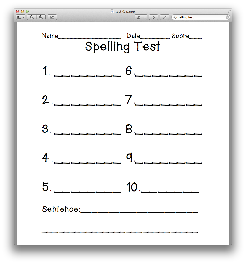 Test for teachers. Спеллинг тест. Лист для Spelling Test. Spelling Test for Kids. Spelling Test Worksheet.