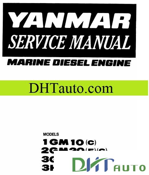 YANMAR SERVICE MANUAL FULL - Automotive Library