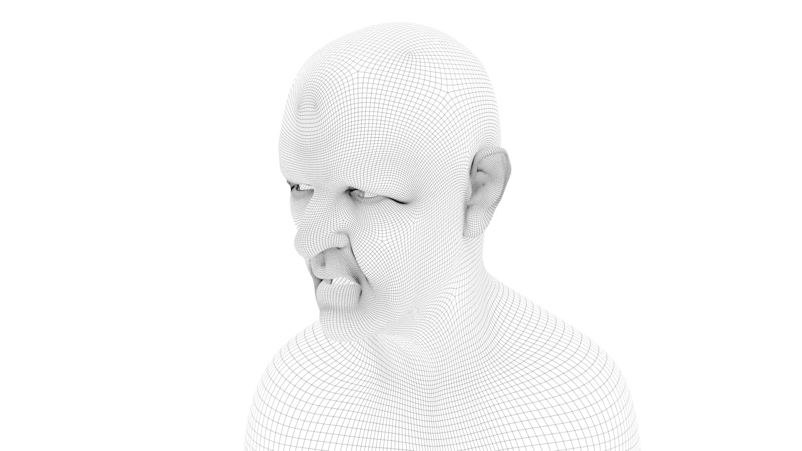 Danielle Gibbs Maya Arnold. Ambient Occlusion, Wireframe, Sub Surface