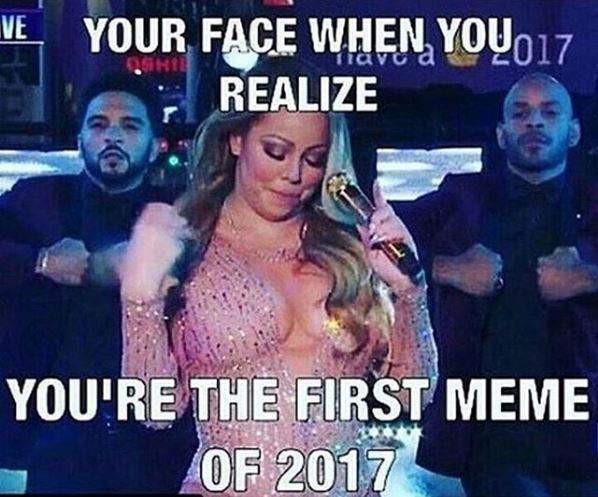 Search lottery ticket memes on me.me Mariah Carey Hot Tea New Years Meme Top 10 - Empire BBK