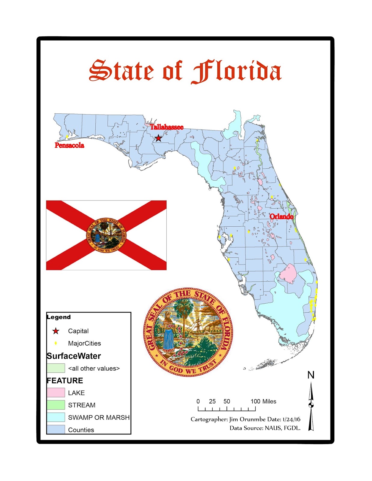 weeks 2 ushered us into the realm adobe illustrator the objective was to create a basic map using arcmap featuring florida counties major cites weeks 2 ushered us into the realm adobe illustrator the objective was to create a basic map using arcmap featuring florida counties major cites