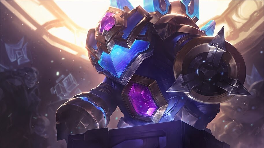 Rammus, LoL, Hextech, Splash Art, 4K, #863 Wallpaper