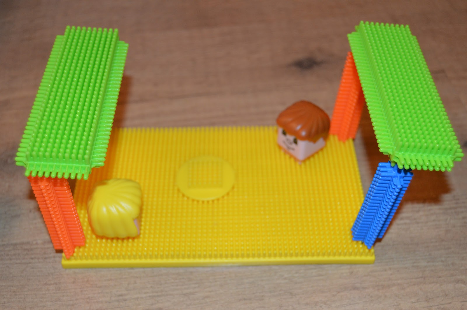 stickle bricks big red bucket