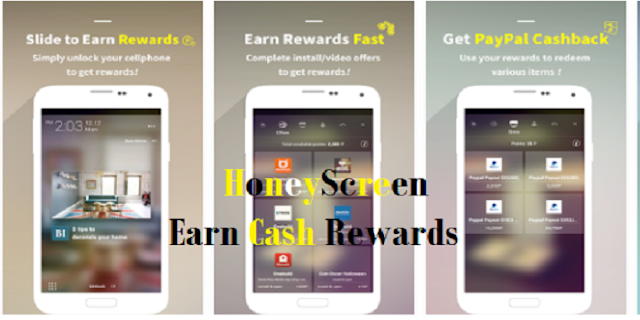 Aplikasi HoneyScreen Terbaru cara mendapatkan dollar gratis