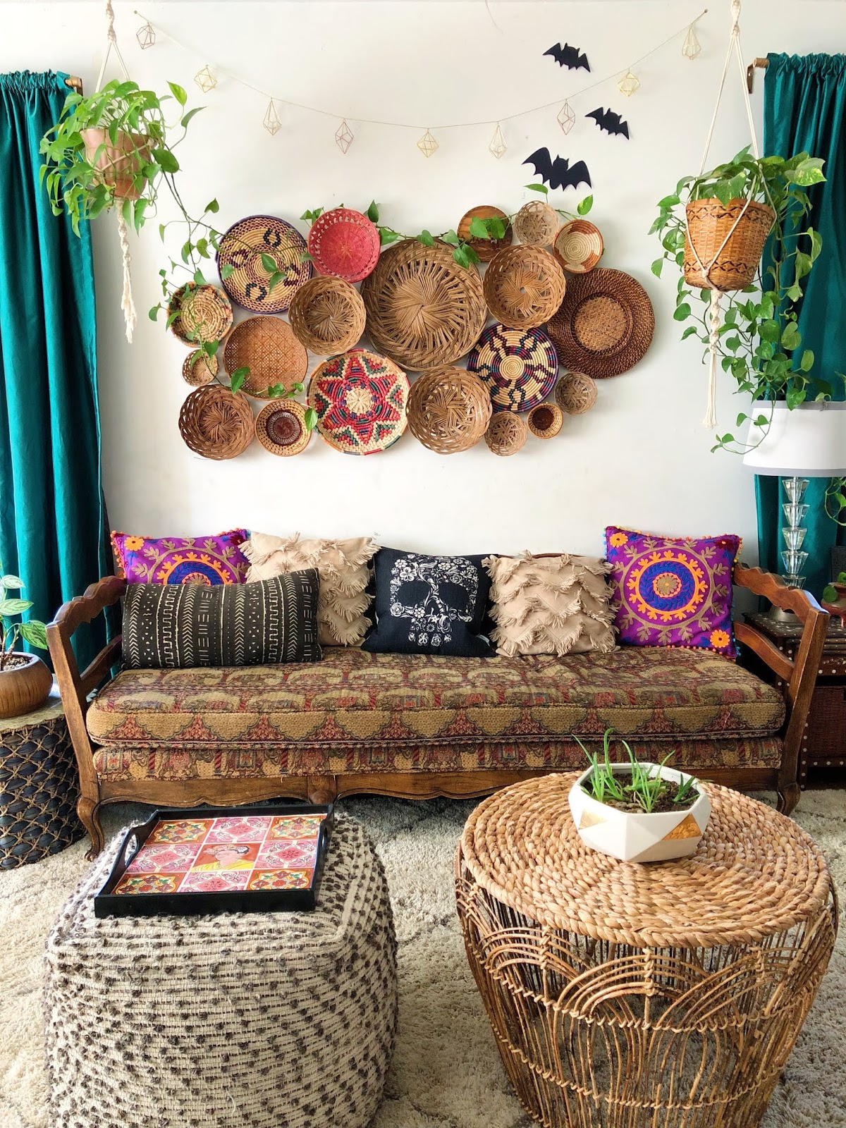 The Boho Abode Halloween Home Tour The Boho Abode