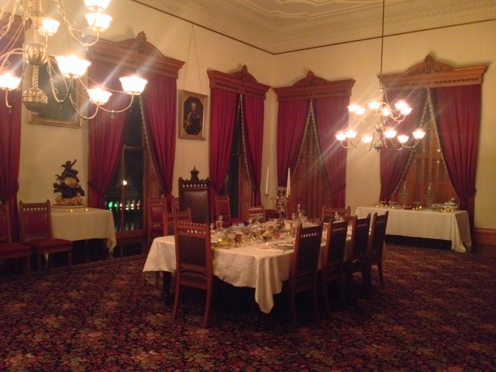 Iolani Palace Dining Room