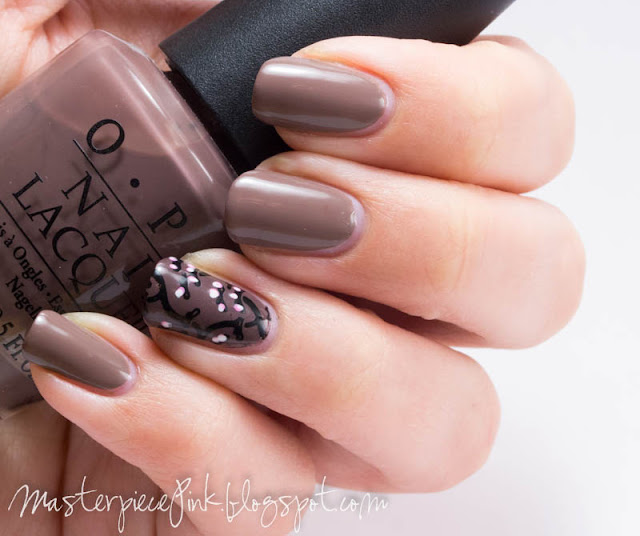 Essie Glamour Purse, OPI You Don't Know Jacques, Cheeky plate CH50