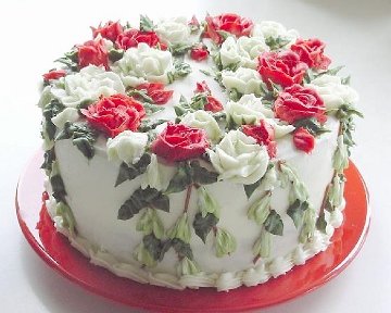 Valentine Cakes ~ Valentine Greetings