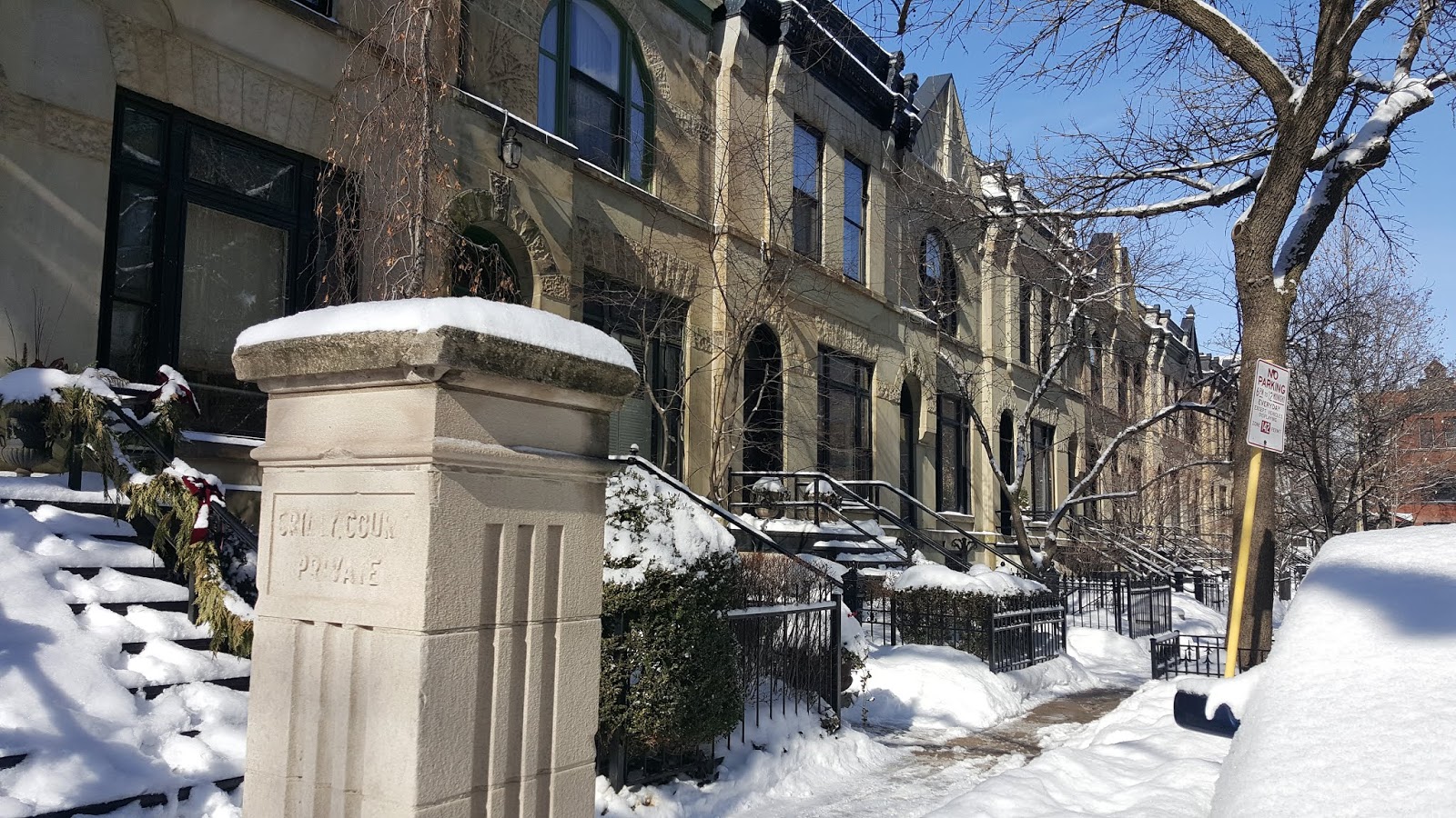 The Chicago Real Estate Local "Private" Crilly Court and vintage