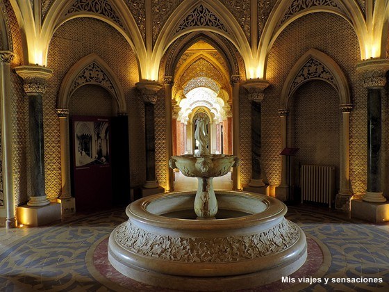 Galería del Palacio de Monserrate, Sintra, Portugal