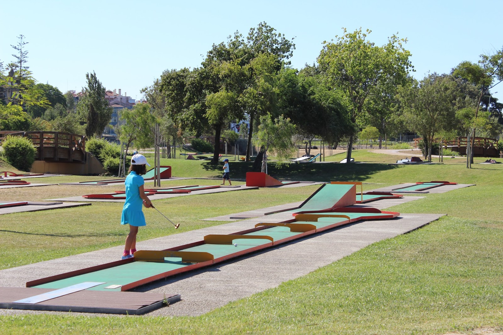 Porque sim!!!: Mini golfe
