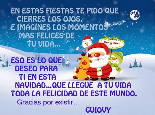 Frases navideñas en imágenes para compartir Ala, que feazo