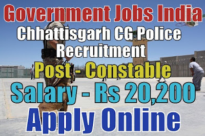 Chhattisgarh Police Recruitment 2018