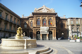 The Teatro Massimo Bellini in Catania