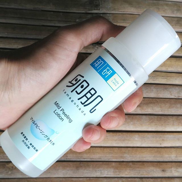 Hada Labo Mild Peeling Lotion, My New Holy Grail! rocknroll mommy