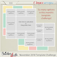 Template : Nov. 2018 Challenge Template 2 by Snickerdoodle