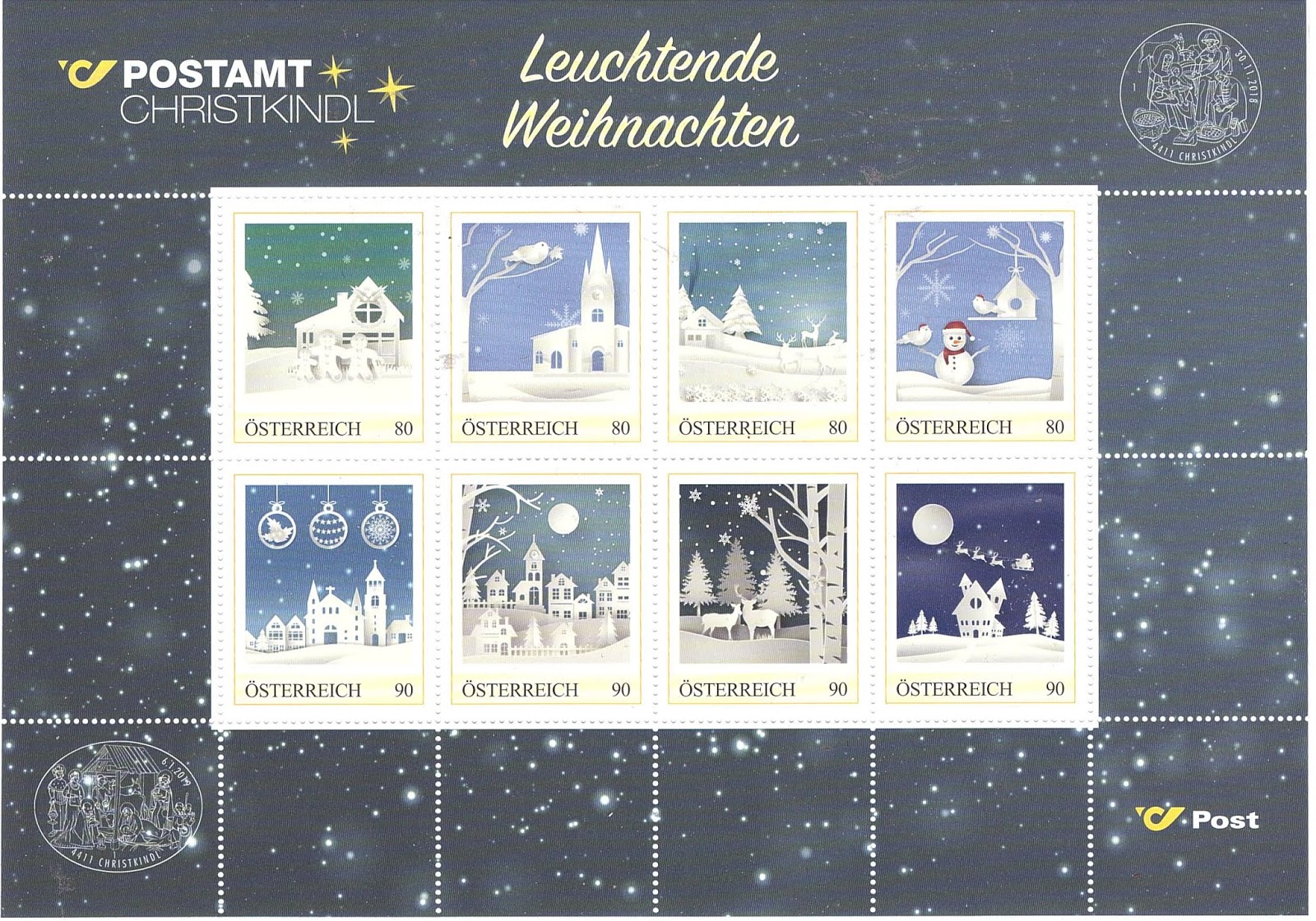 Philaquely Moi Glow in the Dark Stamp Under UV Stamps Update